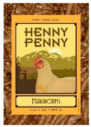 Volkman Henny Penny Mealworms 1.25lb