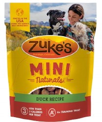 Zuke's Mini Naturals Duck Recipe 16oz