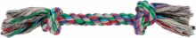 Booda Multi-Colored Rope Bone Large 12"