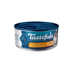 Blue Buffalo Tastefuls Turkey and Chicken Pate with Brown Rice 5.5oz