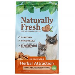 Naturally Fresh Walnut Herbal Attractant Cat Litter 14lb