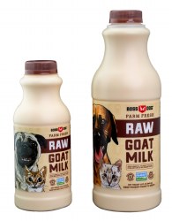 Boss Dog Raw Goats Milk for Pets 16oz