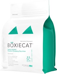 BoxieCat Gently Scented Premium Clumping Clay Cat Litter 28lb