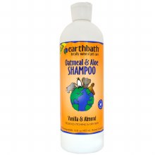 Earthbath Oatmeal and Aloe Shampoo in Vanilla and Almond 16oz