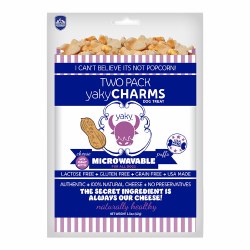 Himalayan Yaky Charms Cheese with Peanut Butter Microwave Puffs 2 Pack