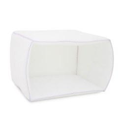 Carolina Pet Mysterious Kitty Kuddler White Bed