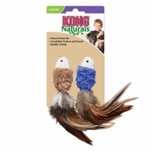 Kong Cat Naturals Crinkle Fish 2 Pack