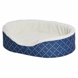 Midwest Quiet Time Couture Blue Orthopedic Nesting Bed 36"