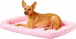 Midwest Quiet Time Bolstered Pink Bed 24"