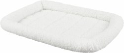 Midwest Quiet Time Deluxe White Bolster Bed 24"