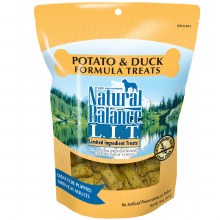 Natural Balance L.I.T. Potato and Duck Treats 14oz