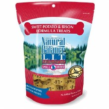 Natural Balance L.I.T. Sweet Potato and Bison Treats  for Small Dogs 8oz