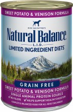 Natural Balance Dog Venison Formula 13oz