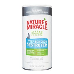 Nature's Miracle Litter Box Odor Destroyer Powder 20oz