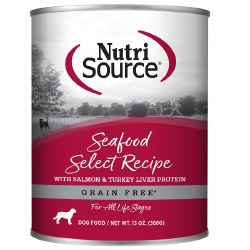 NutriSource Dog Grain-Free Seafood Select 13oz