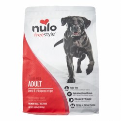 Nulo Dog Grain Free Freestyle High-Meat Kibble Lamb and Chickpeas Recipe 4.5lb