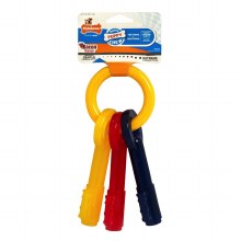 Nylabone Puppy Teething Keys X-Small Bacon Flavor