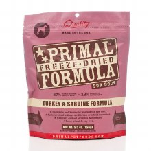 Primal Freeze-Dried Turkey and Sardine Formula 5.5oz