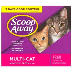 Scoop Away Scented Multi-Cat Litter 20lb