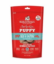 Stella & Chewy's Freeze Dried Raw Beef and Salmon Puppy Dinner Patties 14oz