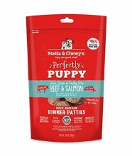 Stella & Chewy's Freeze-Dreid Raw Beef and Salmon Puppy Dinner Patties 5.5oz