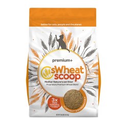 Swheat Scoop Premium+ Wheat Cat Litter 36lb