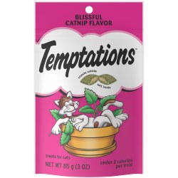 Temptations Blissful Catnip Flavor Treats 3oz