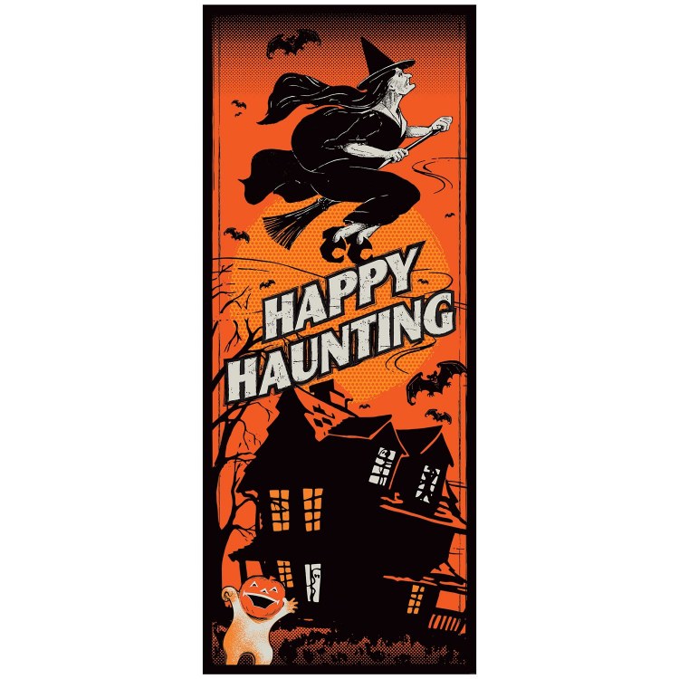 Vintage Halloween Doorcover