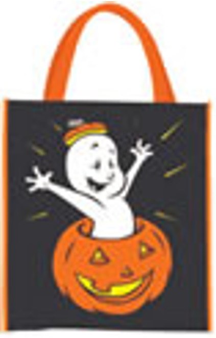 Trick Or Treat Casper &amp; Jack-O-Lantern ~ 12in x 14in