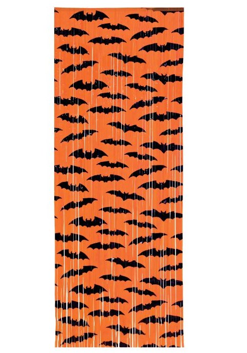Bat 1-Ply Plastic Fringe Curta