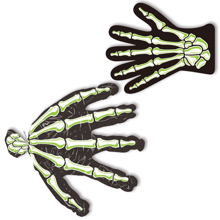 Treat Bags Skeleton Hands