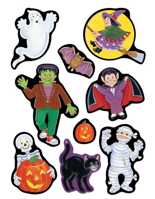 Halloween Character Stickers