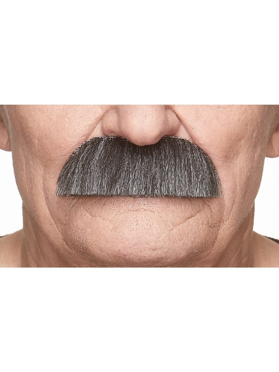 Moustache Full Straight Blk/Gr