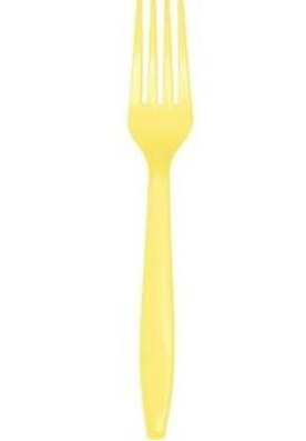 Mimosa Yellow Forks 24ct