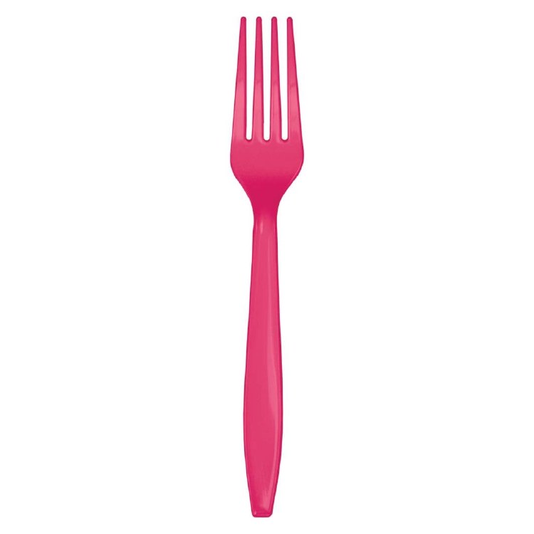 Hot Magenta Forks