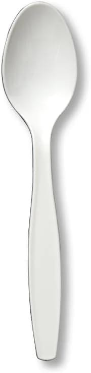 Frosty White Spoons 20ct