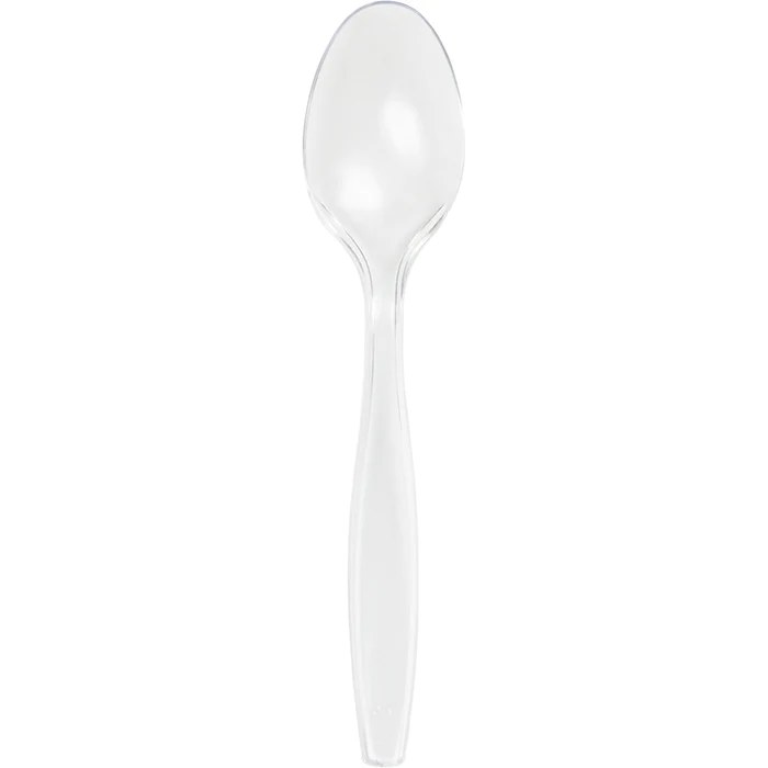 Clear Spoons 24pk