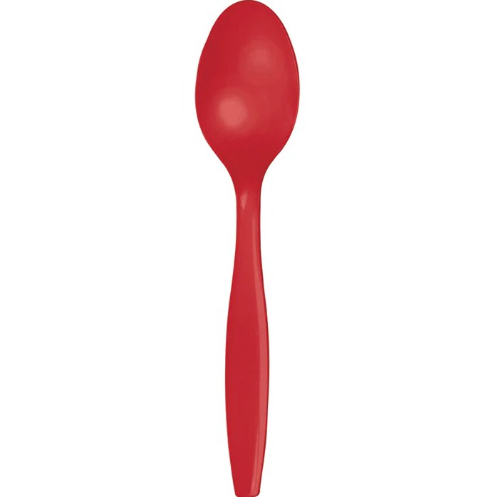 Classic Red Spoons