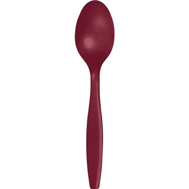 Burgundy Spoons