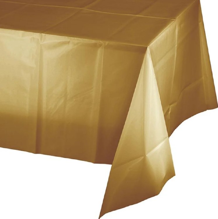 Glittering Gold Pl Tablecover