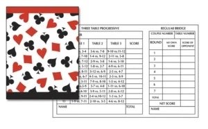 Card Night Tally Cards