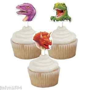 Dino Blast Cupcake Toppers