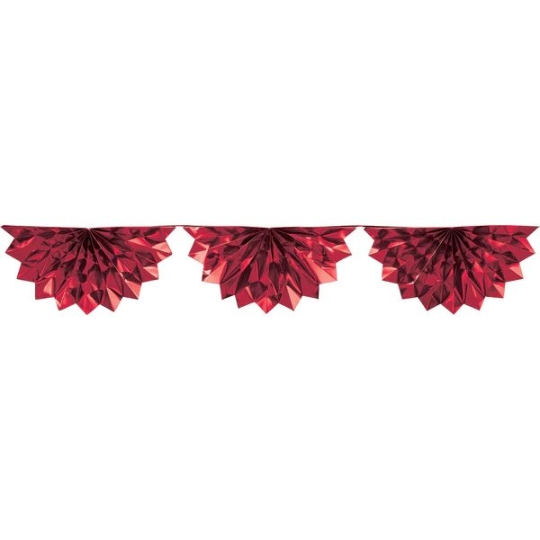 Foil Bunting Red