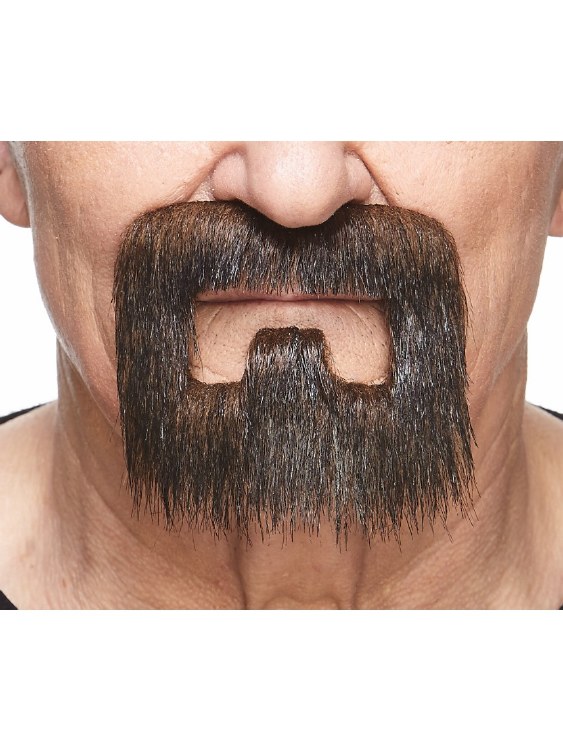 Beard Goatee Short Dark Brown