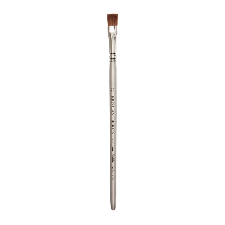 Kryolan Brush Sable Flat 12