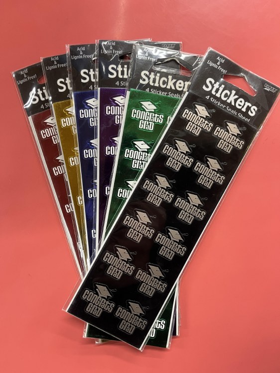 Sticker Seal Prpl Grad