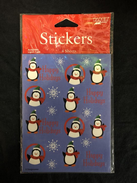 Stickers Christmas Penguin