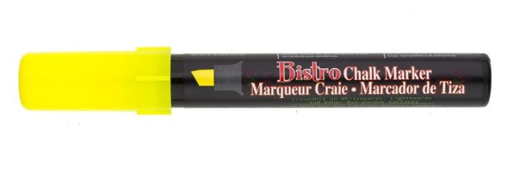 Bistro Chalk Chisel Marker YLW