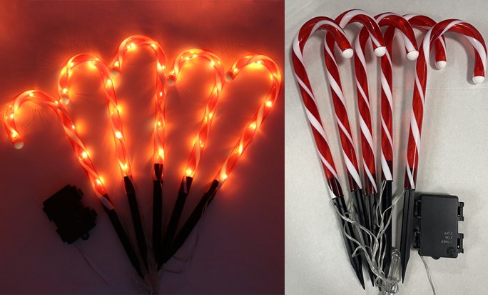 Candy Cane LED 5 pack