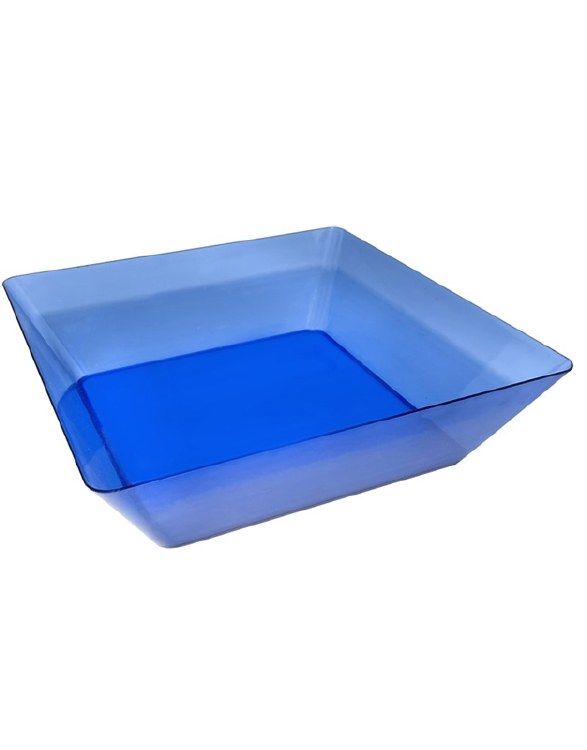 Bowl Sq 11in Blue